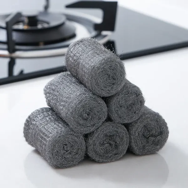 Kitchen-Cleaning-Disposable-10pcs-Kit-Soap-Dish-Pad-Steel-Wool-Soap-Pads