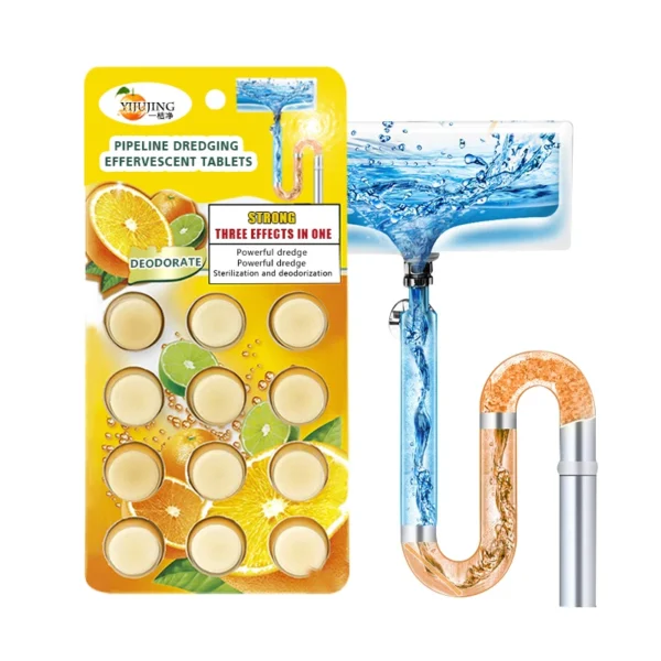 Kitchen-Pipe-Dredging-Solid-Effervescent-Cleaner-Chemical-Sink-Pipes-Cleaning-Tablets