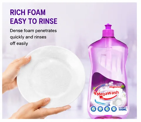 Megawash-500ml-Eco-Friendly-Kitchen-Dish-Detergent-Liquid-Powerful-Deep-Cleaning-Lemon-Scent-5-15-Active-Ingredients-Stocked
