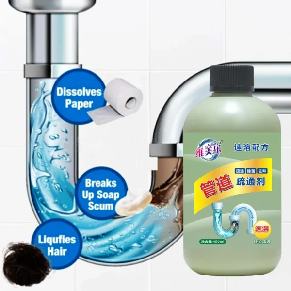 Millievit-Eco-Friendly-Portable-Liquid-Drain-Cleaner-for-Kitchen-Sink-Toilet-Sewer-Pipes-with-5-15-Active-Ingredients