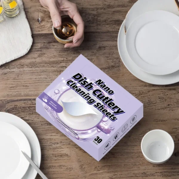 Nano-Dish-Brighteners-Cutlery-Cleaning-Sheets