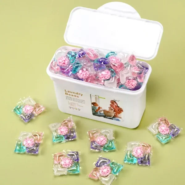 New-Eco-Friendly-5-in-1-Disposable-Natural-Scented-High-Active-Content-Laundry-Detergent-Beads-Pods-for-Apparel-Use-Automatic