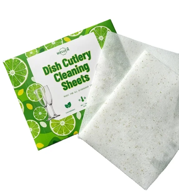 No-Residue-Powerful-Cleaning-Dishwasher-Detergent-Sheets-Dishwashing-Tablet-Strips
