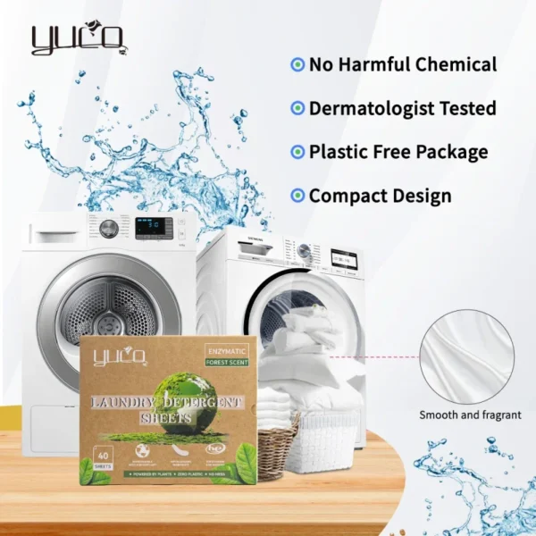 OEM-HE-Plastic-free-Biodegradable-Cloth-Washing-Strip-Hypoallergenic-11-14cm-Laundry-Detergent-Sheets-With-Solid-Enzymes