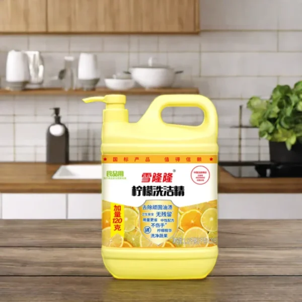 OEM-High-Efficient-1L-Lemon-Scent-Kitchen-Dish-Soap-Liquid-High-Concentrated-Grease-Oil