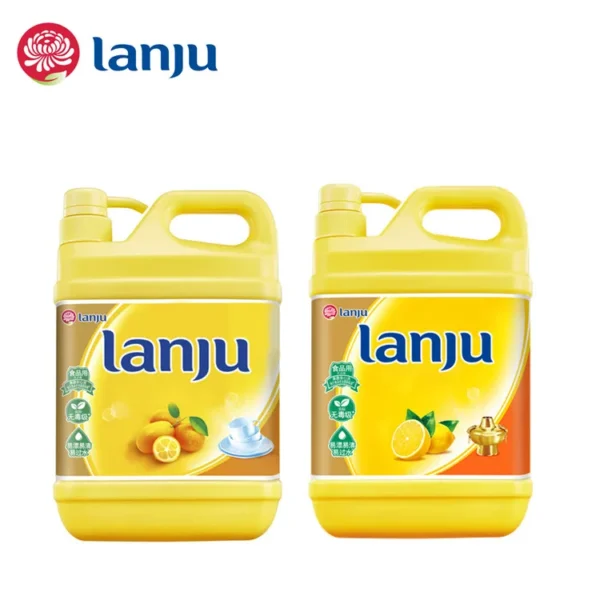 OEM-Lanju-Mild-Dishwashing-Liquid-Lemon-Perfume-Dishwashing-Detergent-Liquid