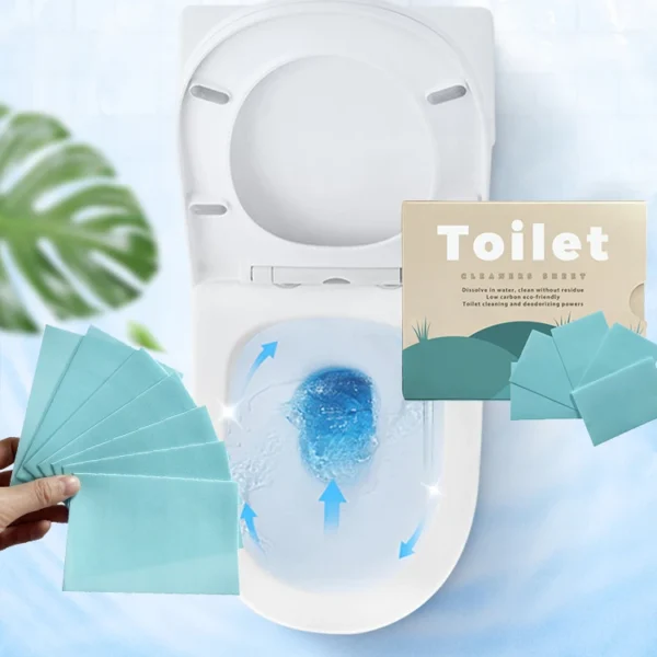 OEM-ODM-Eco-Friendly-Toilet-Cleaner-Sheets-Tablets-Sustainable-Bathroom-Toilet-Bowl-Cleaners-with-Deodorizing-Function