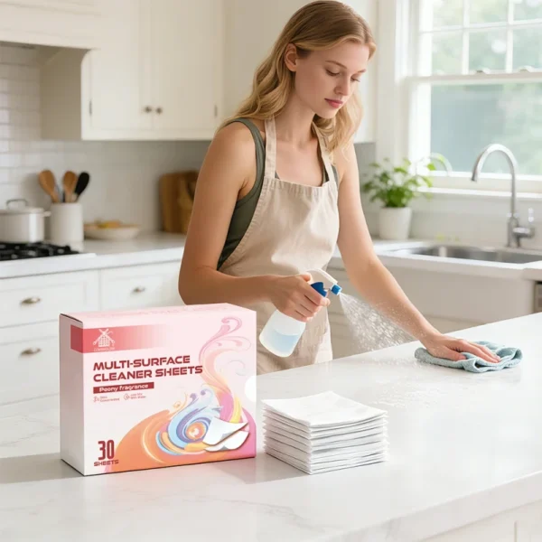 OEM-ODM-Floor-Cleaning-Sheet-Decontamination-Clean-Eco-friendly-Bright-and-Lasting-All-Purpose-Multi-Surface-Cleaner-Sheet