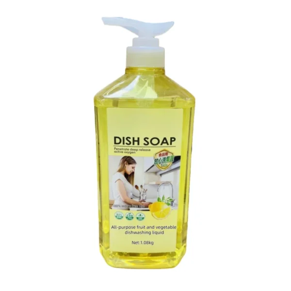 OEM-Private-Label-1.08L-Eco-Friendly-Non-Toxic-Green-Tea-Mint-Scent-Fruit-Vegetable-Dishwashing-Detergent-Liquid-Soap-for