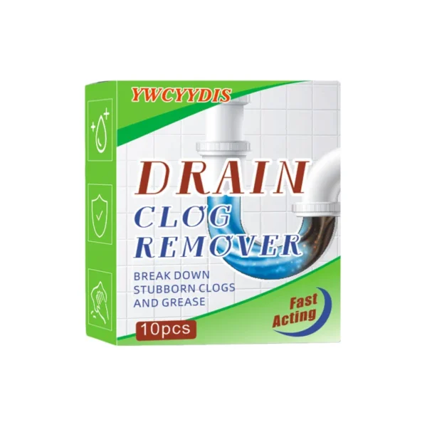 Pipe-Cleaning-Descaling-Effervescent-Tablets-Solid-Kitchen-Drain-Decontamination-Odor-Removal-Unclogging-Agent