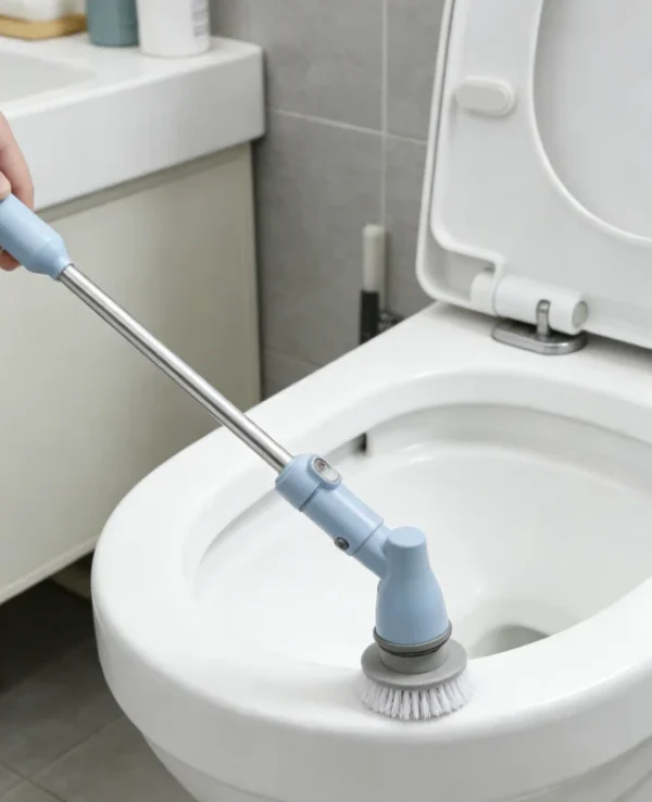 Portable-Waterproof-Plastic-Cordless-Spin-Scrubber-Electric-Bathroom-Floor-Shower-Cleaner-with-Rechargeable-Battery