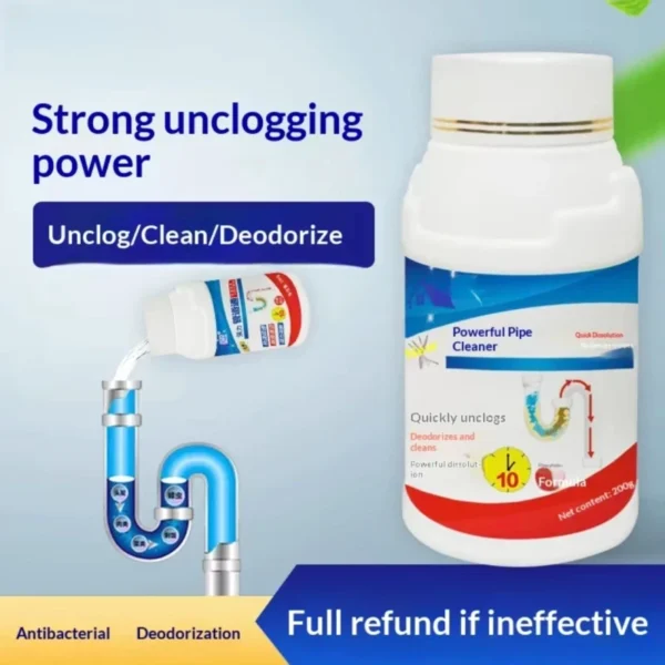 Powerful-Drain-Cleaner-Powder-Strong-Pipe-Unclogging-Effectively-Dissolves-Clogs-Toilets-Kitchens-Deodorizes-Strengthens-Pipes