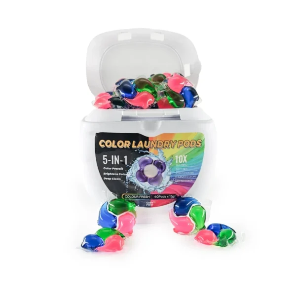 Private-Label-Eco-Hypoallergenic-Color-Protection-10X-Clean-Stain-Remover-Laundry-Detergent-Pods-for-Sensitive-Skin