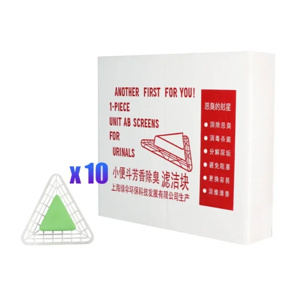Rayshine-Bathroom-Urinal-Cake-Toilet-Deodorant-Fragrance-Block-Screen-Pad-70g-10-Pieces-Per-Box