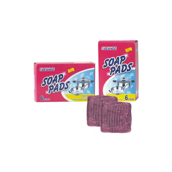 Red-Steel-Wool-Soap-Pads-for-Hotel-Use