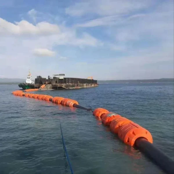 River-Lake-Desilting-Project-HDPE-Pipe-Rubber-Dredging-Hose-with-Floats-Complete-Dredging-System