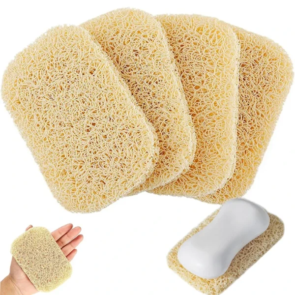 Soap-Saver-Pad-Non-Slip-Mildew-Proof-Self-Draining-Soap-Pad-Household-PVC-Soap-Holder-Kitchen-Bathroom-Cleaning-Supplies