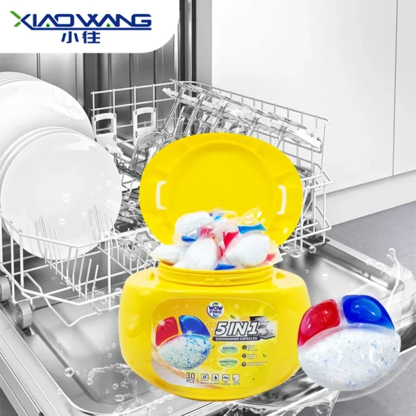 Stain-Removal-Disposable-Feature-Dishwashing-Pods-Solid-Gel-5-in-1-Dish-Washer-Powder-Detergent-Capsules