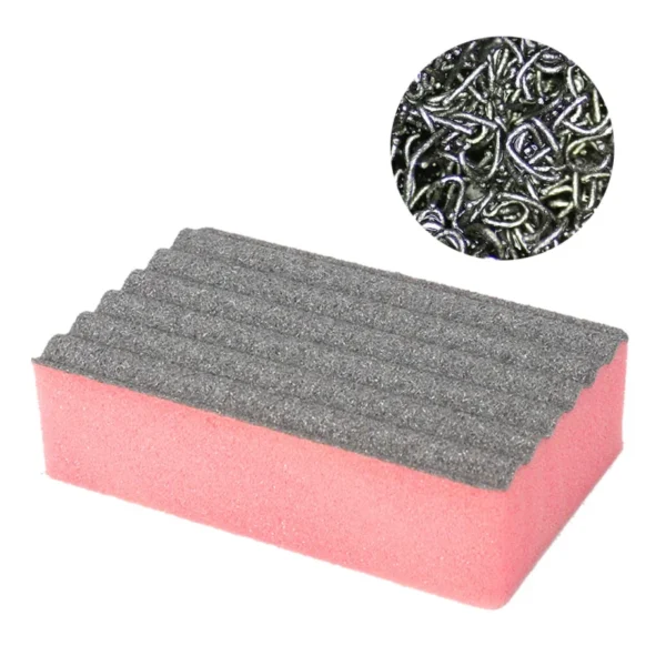 Stainless-Steel-Sponge-Scrubber-Steel-Wool-Non-Scratch-Sustainable-Heavy-Duty-Multi-Purpose-Glass-Porcelain-Scouring-Pad