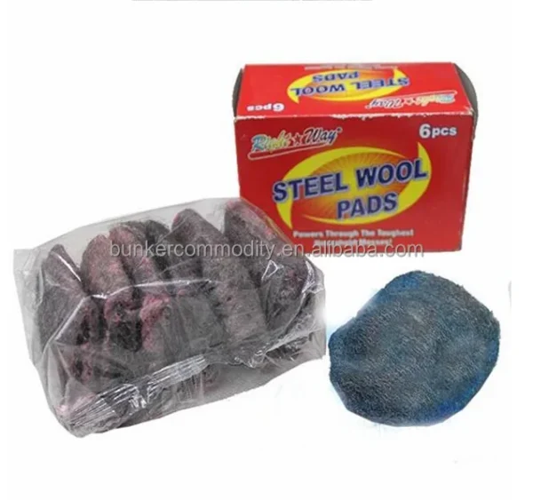 Steel-Wool-Soap-Pad-for-Polishing