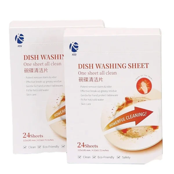 Tableware-Detergent-Dishwasher-Detergent-Tablets-Sheets-With-Lemon-Fragrance