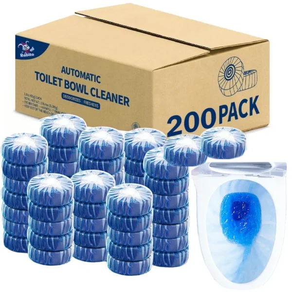 Total-Flush-300-Times-200-Packs-in-Carton-Toilet-Cleaner-Block-Strong-Dirt-Removal-Tablet-Bathroom-Automatic-Toilet-Bowl-Cleaner