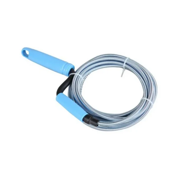 Two-Handle-Sink-Spring-Drain-Pipe-Cleaner-Wire-Drain-Snake