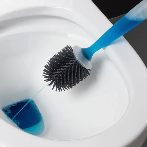 Wall-Mounted-Plastic-Household-Toilet-Cleaner-Brush-with-Water-Spray